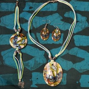 Butterfly Jewelry Set
